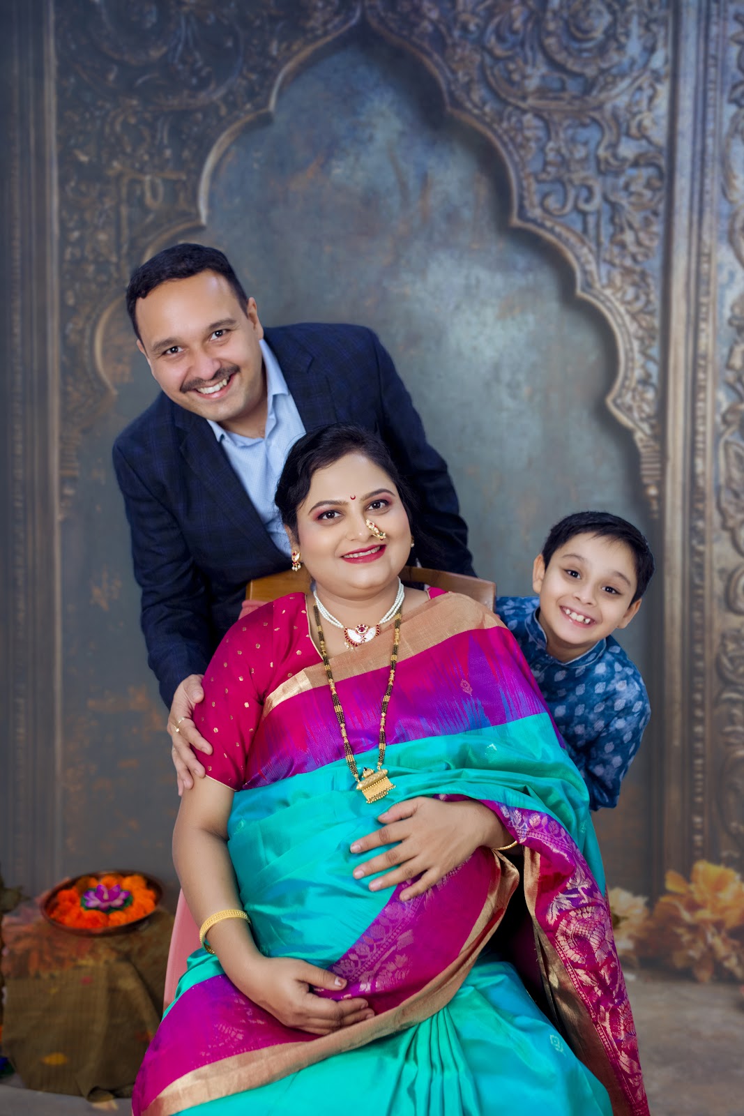 Maternity fine art photograph by Indira Thakur